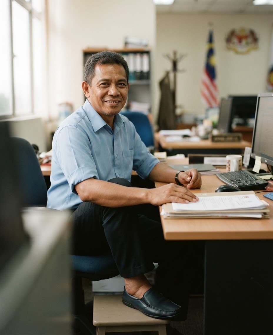Portrait of Kamarul Zaman